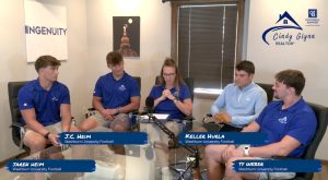Pre season football interview pic